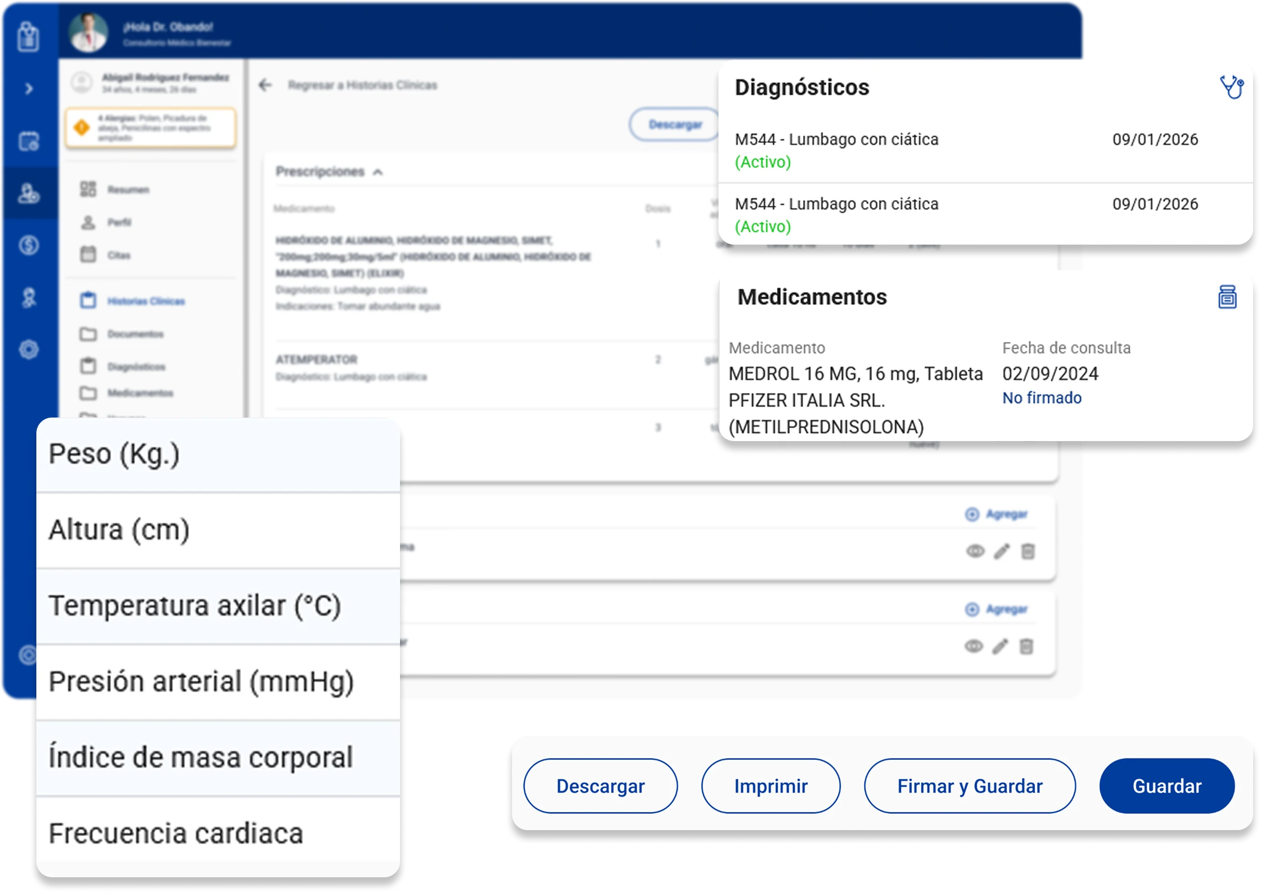 Vista del producto HCMedic