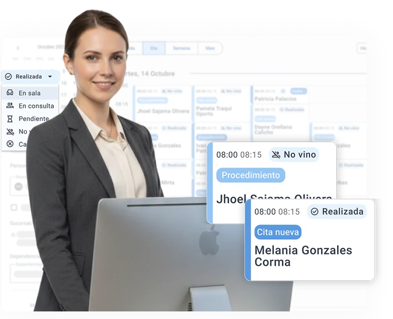 Módulo de agenda HCMedic